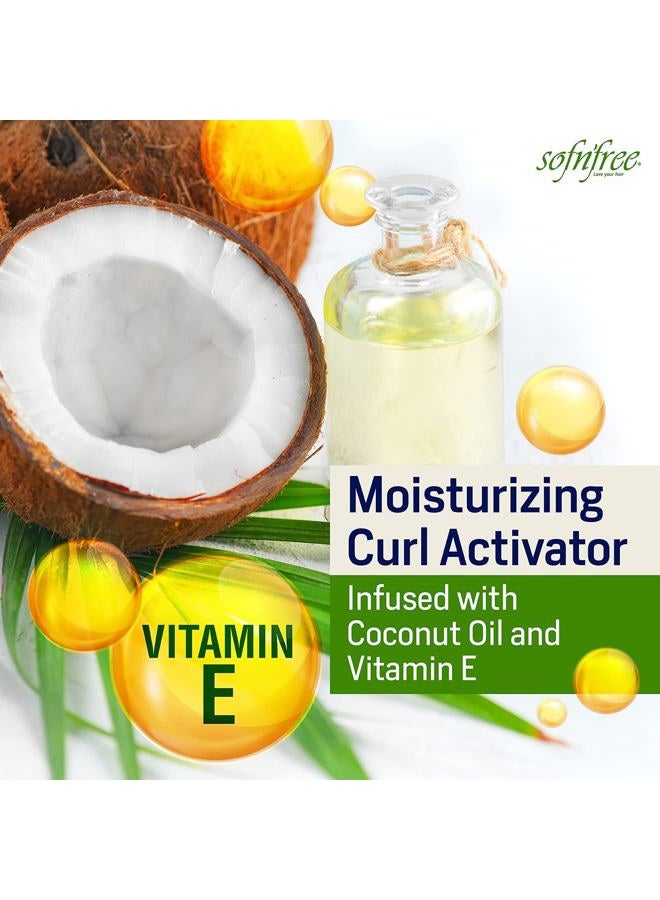 SOFNFREE Moisturizer & Curl Activator for Natural Hair, Curls, and Waves 11.83 fl oz / 350ml - Image 3