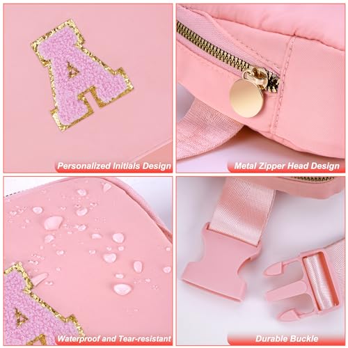 Uygafly Gifts for Girls 3 4 5 6 7 8 9 10 11 12 Year Old Teens Kids Daughter Sister Gifts for Women Her - Fanny Pack Belt Bag Cute Stuff for Girls Women Teen Trendy Crossbody Bags | Peach,A - Image 5