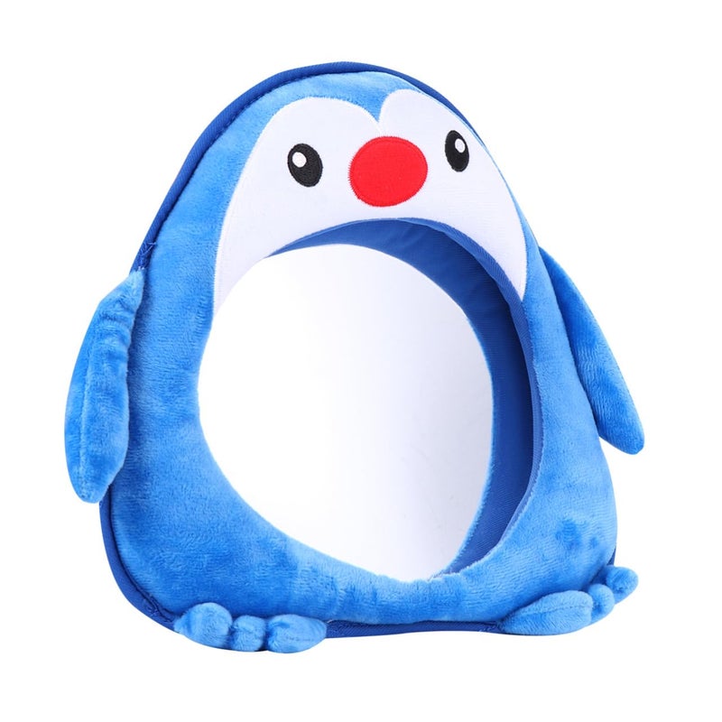 Penguin Shaped Shatterproof Rearview Mirror For Car Backseat Safety - Image 2