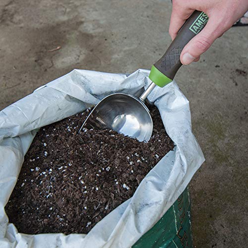 AMES 2445400 Stainless Steel Hand Soil Scoop with Ergo Gel Grip, 13-Inch - Image 4