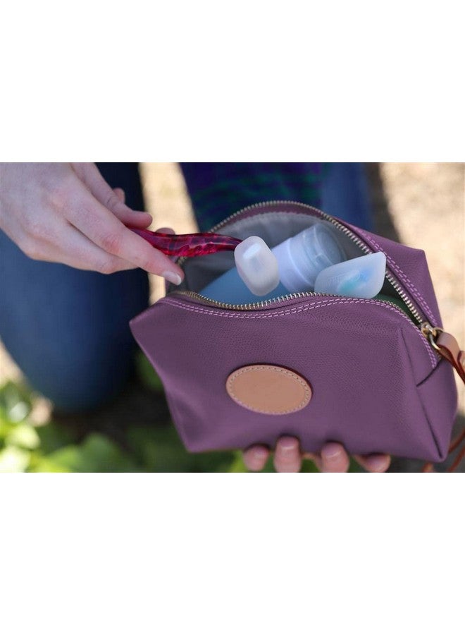 كوغلانز أغطية شفرات حلاقة سيليكون من كوجلان، آمنة للاستخدام في غسالة الأطباق، لون أزرق وشفاف، عبوة من قطعتين - Image 3