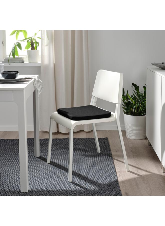 Zaboon Chair pad, black, 36x36x2.5 cm - Image 4