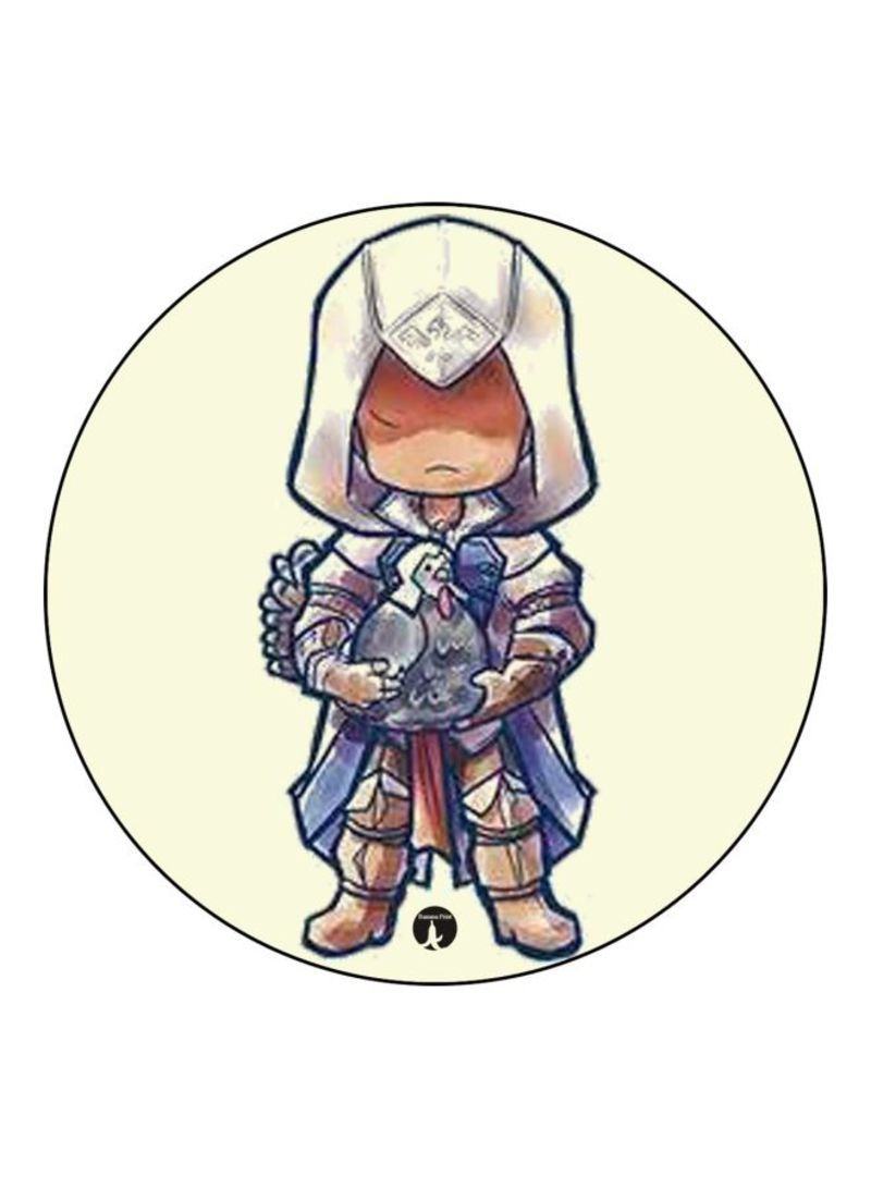 Assassin's Creed Printed Mouse Pad  Beige/Beige/Blue