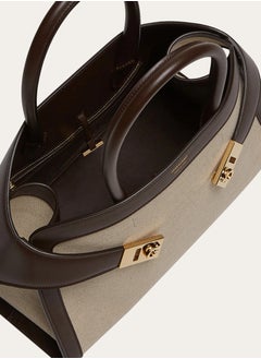 FERRAGAMO Women Top Handles Satchels Hug handbag (M)  - Image 4
