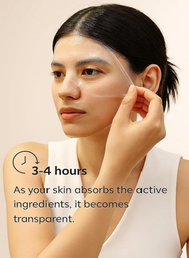 MOBDESK Bio-Collagen Overnight Face Mask | Korean Glass Skin Hydrogel Mask for Deep Hydration, Pigmentation, Anti-Aging & Pore Minimizing | Hyaluronic Acid, Niacinamide, Vitamin E (pack of 1) - Image 2