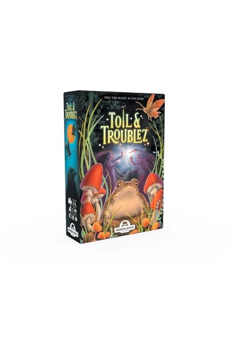 Grandpa Beck's Games Toil & Troublez | from The Creators of Cover Your Assets | Fun Push Your Luck Card Game | for Kids, Teens, and Adults | 2-6 Players, Ages 7+