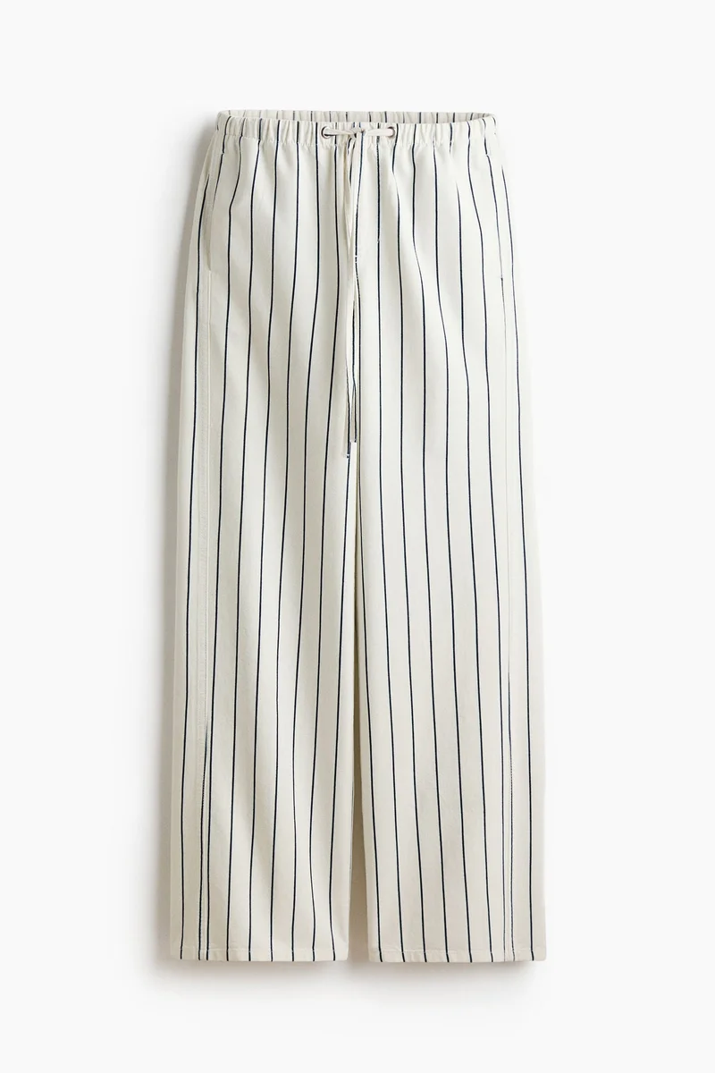 H&M Denim drawstring trousers