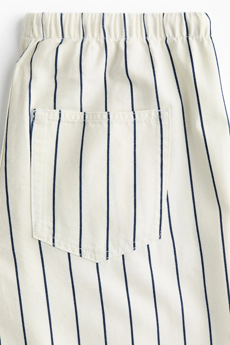 H&M Denim drawstring trousers