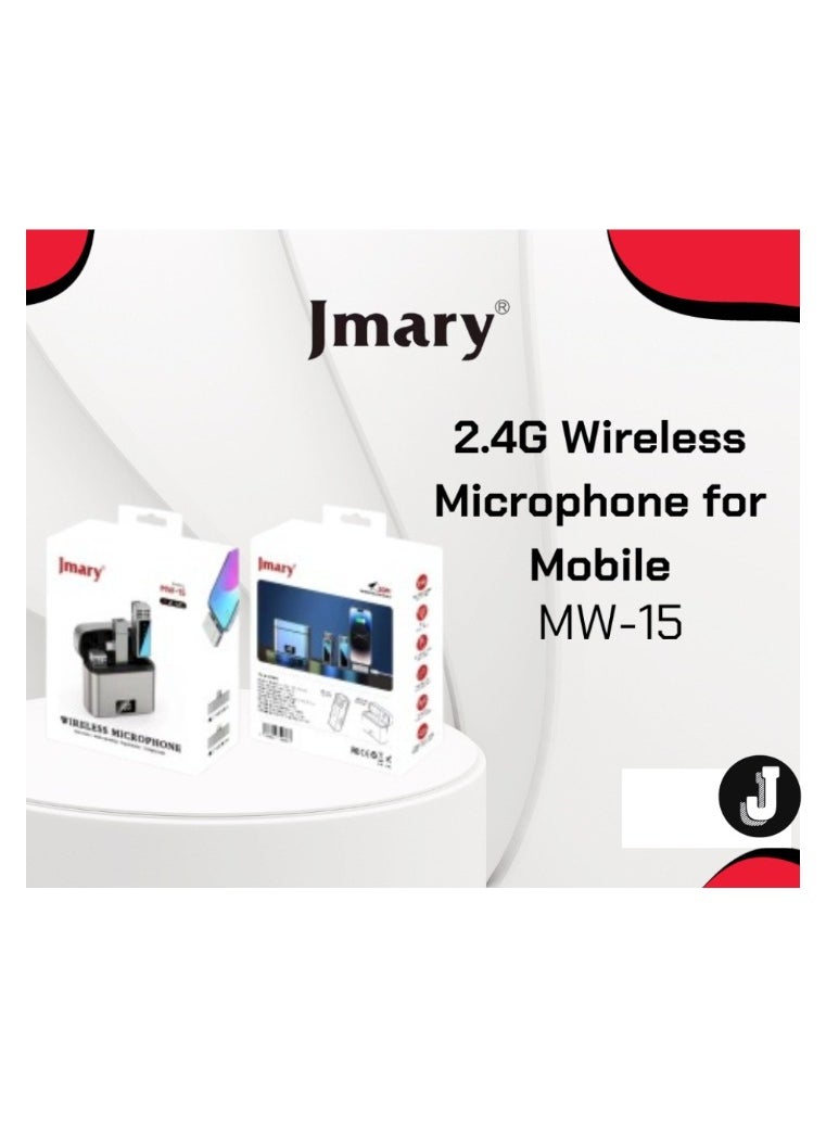 JAJEEK 2.4G Wireless Microphone for Mobile (Lightning) – High-Quality Audio for iPhone and iPad Recording - Image 2