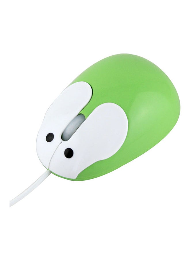 NIBEMINENT Wired Optical Mouse Green  - Image 1