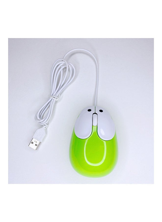 NIBEMINENT Wired Optical Mouse Green  - Image 2