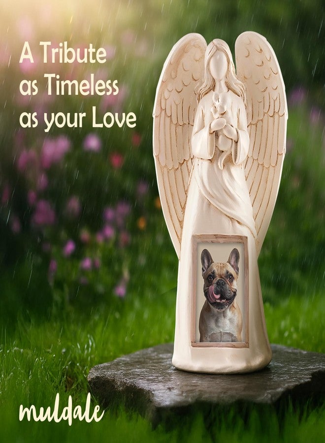 Muldale Dog Memorial Statue - Angel Statue Remembrance Gift for Beloved Pet - Loss of Pet Sympathy Condolence Gifts for Dog Passing Away - 11” - Image 5