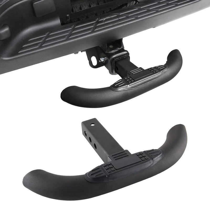 WeiSen Towing Hitch Step for 2" Receivers - Heavy Duty Steel Rear Bumper Guard Protector Step - Image 1