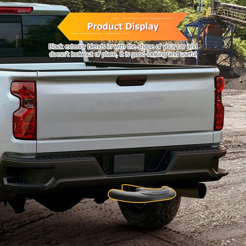 WeiSen Towing Hitch Step for 2" Receivers - Heavy Duty Steel Rear Bumper Guard Protector Step - Image 3