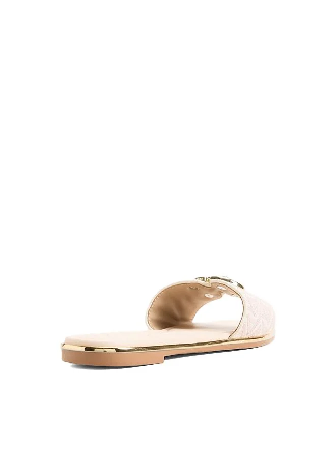 Aldo  Bellenor Ladies Pink Flat Sandals for Women | Best Price UAE