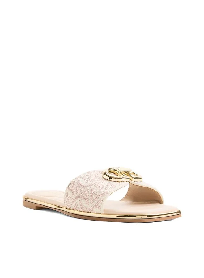 Aldo  Bellenor Ladies Pink Flat Sandals for Women | Best Price UAE