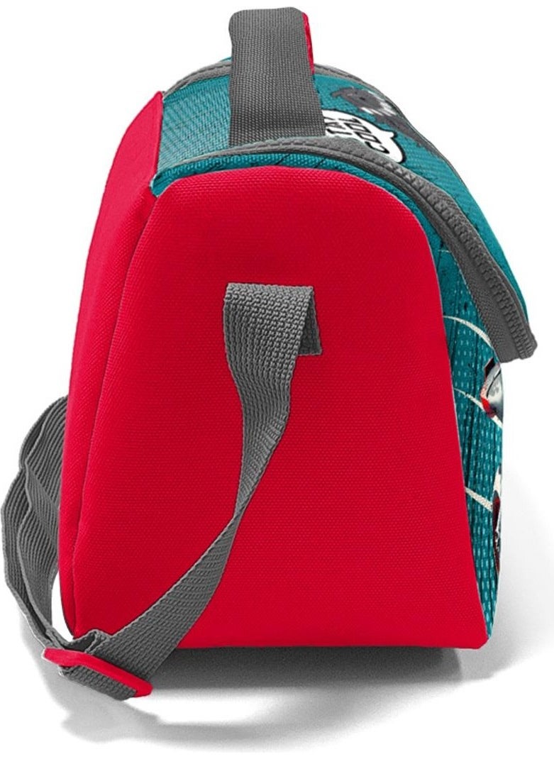 CORAL HIGH Kids Gray Nefti Anime Motorcycle Thermo Lunch Box 11764  - Image 1