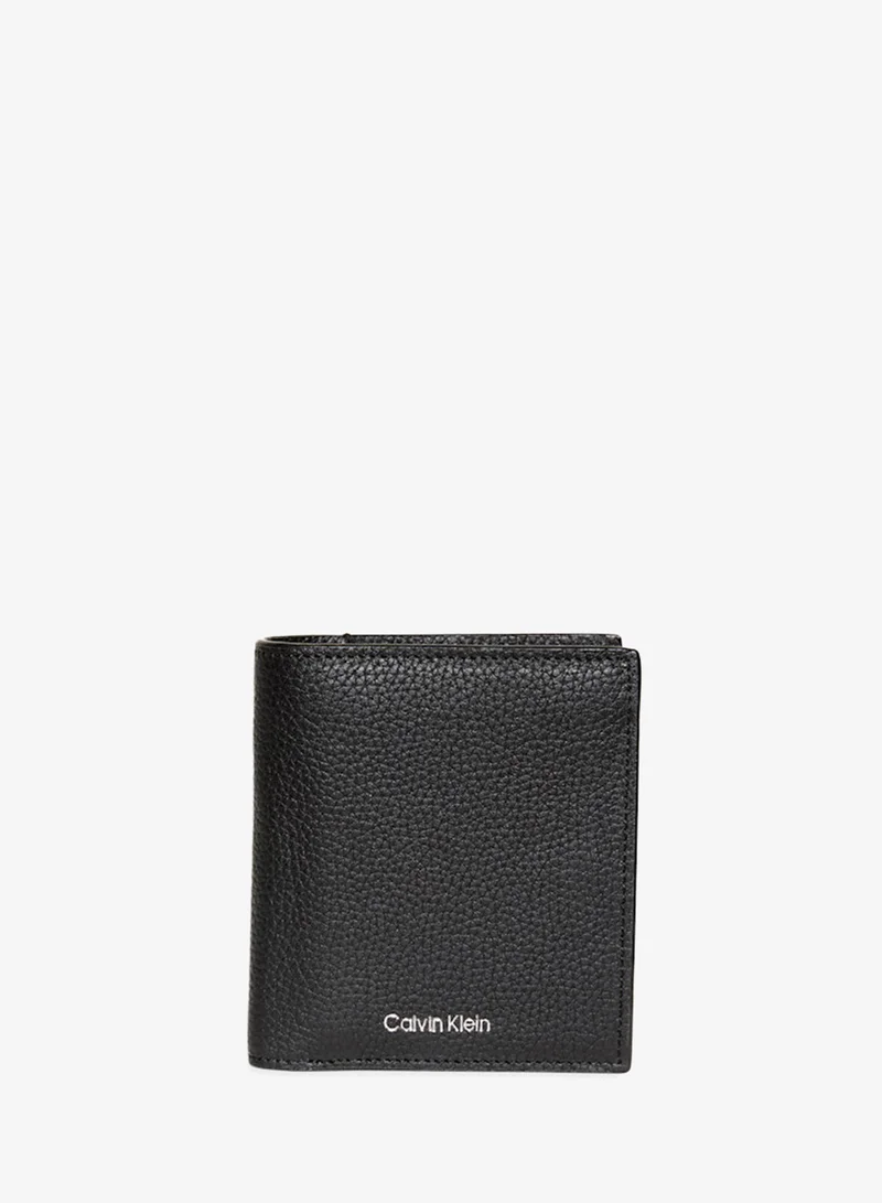 Calvin Klein  Leather RFID Foil Logo Trifold Wallet for Men | Best Price UAE