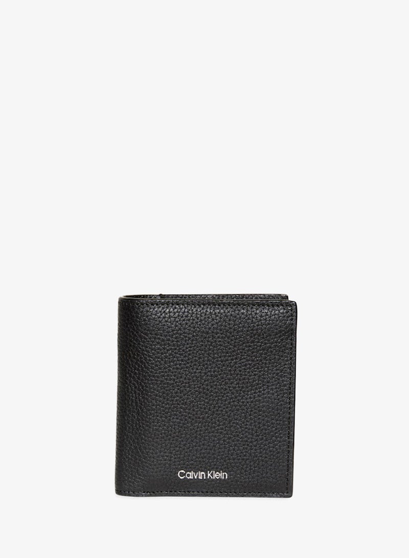 CALVIN KLEIN Leather RFID Foil Logo Trifold Wallet - Image 4