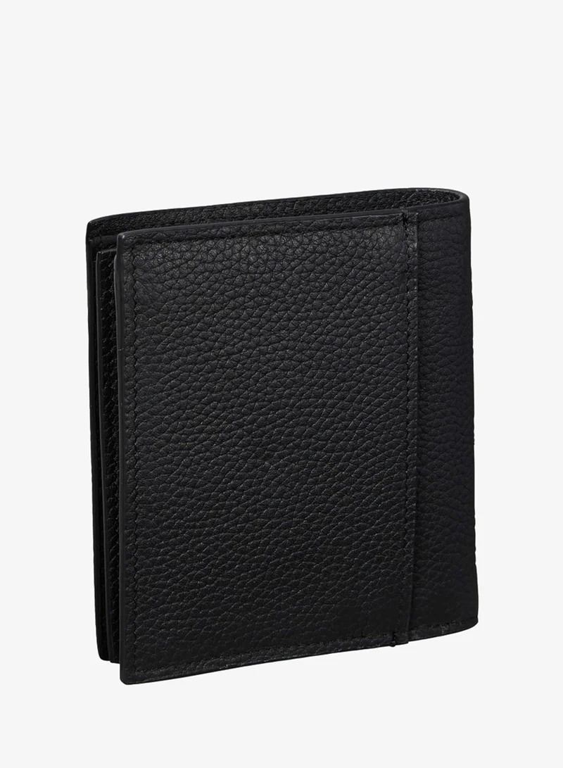 CALVIN KLEIN Full-Grain Leather RFID Trifold Wallet