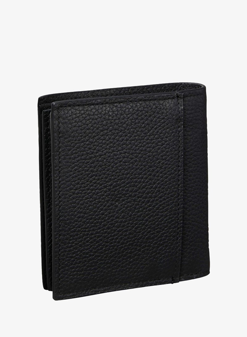 CALVIN KLEIN Leather RFID Foil Logo Trifold Wallet - Image 2