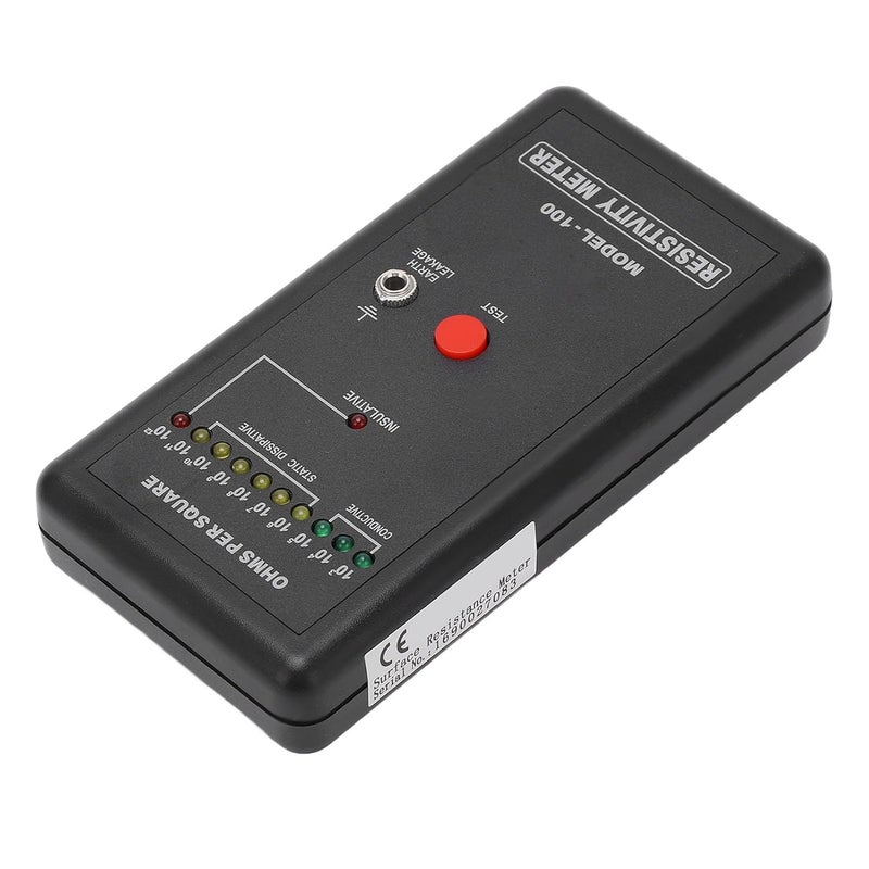 اختبار السطح الرقمي محلل كاشف الكهرباء الساكنة الأرضي معايرة ذاتية - Image 4