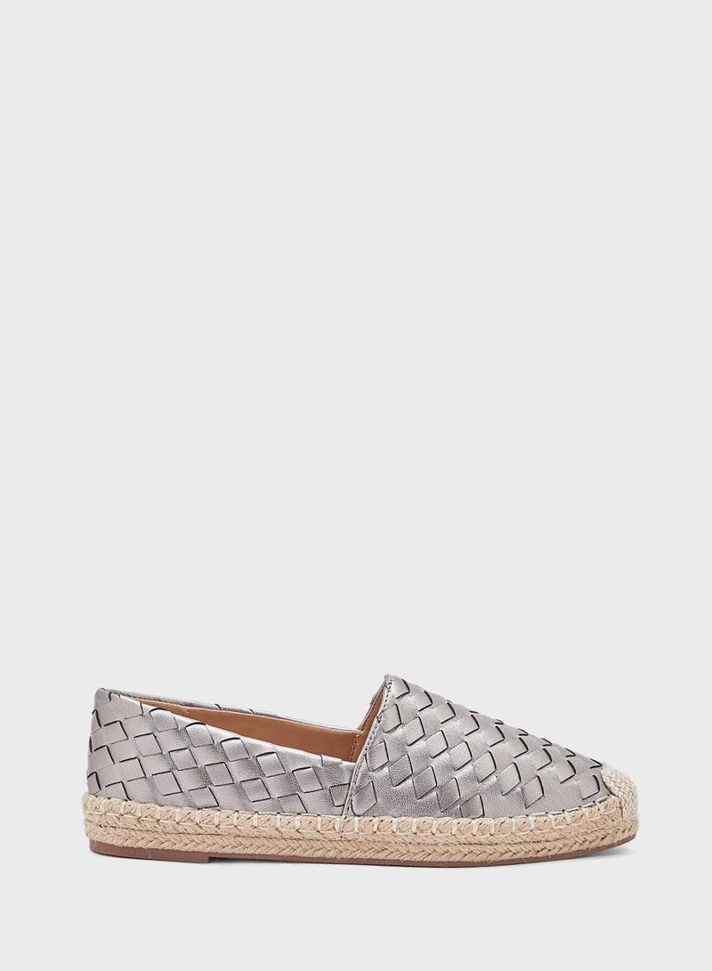 ELLA Weavetexture Espadrille - Image 1
