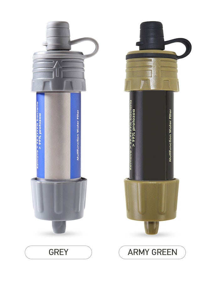 نيبمينينت وحدة تنقية المياه مزودة بماصة للأماكن الخارجية رمادي/أزرق - Image 3