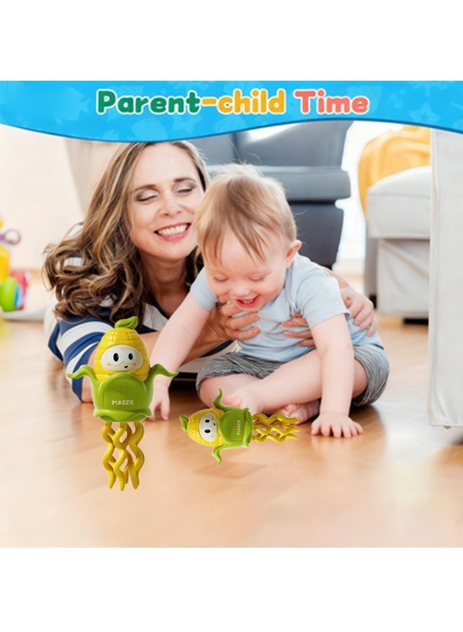 Electric Dancing Corn Toy, suitable for Babies Aged 6-12 Months, A Crawling Corn Toy for Children, Suitable for Infants to Play While Lying Down, Ideal as a Birthday Gift for Boys and Girls Aged 1, 2, 3, 4, or 5 Years Old. - Image 3