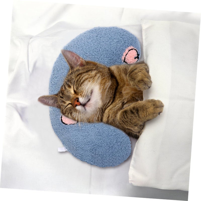 3Pcs Washable Pet Pillow Set For Cat And Dog Neck Support Lightweight Cushion - Image 4