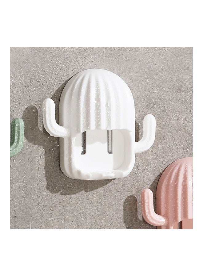 NIBEMINENT Organizer Rack For Electric Toothbrush White  - Image 2