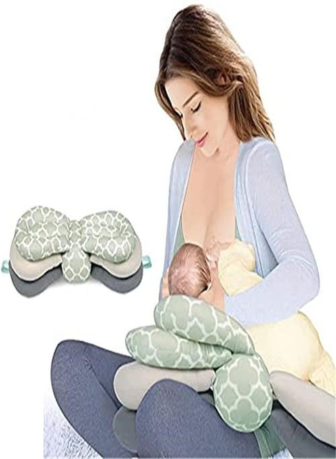 Goolsky Multi-Functional Nursing for Newborns - Adjustable Height, Ergonomic Design with Soft Cushioning, Ideal for Breastfeeding, Home Care, and Baby Bonding, Breastfeeding Support, Comfortable Padding - Image 2