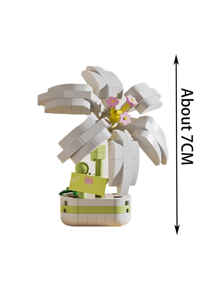 Lily Building Block Set Gift Friend Girl Gift Suitable For Children Over 6 Years Old Classroom And Home Decoration Building Block Set - Image 2