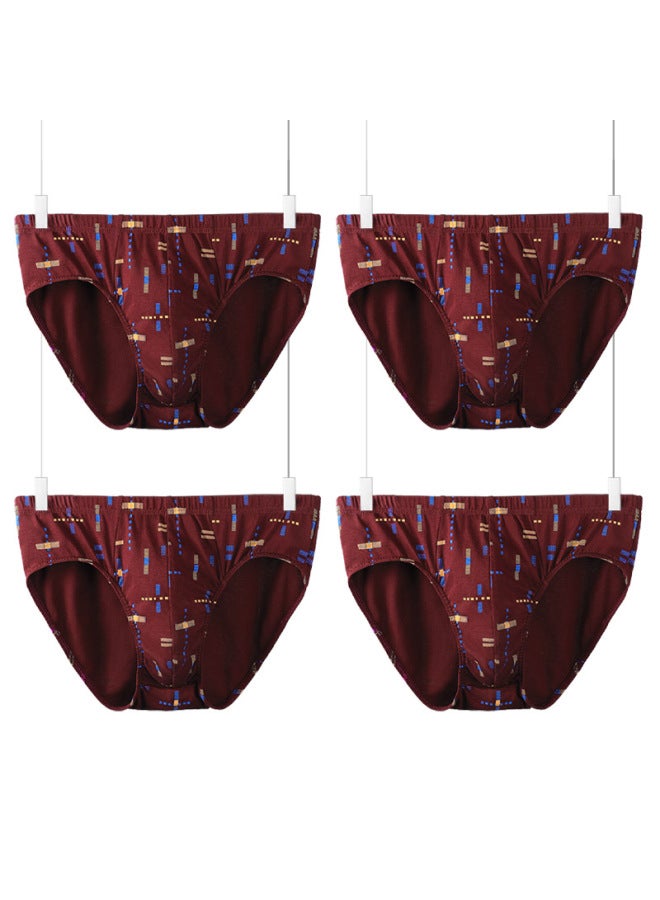 Austrian Element Four-pack Gift Box Men's Underwear Men's Boxer Briefs Breathable Youth Briefs Men's Underwear Briefs - Image 1