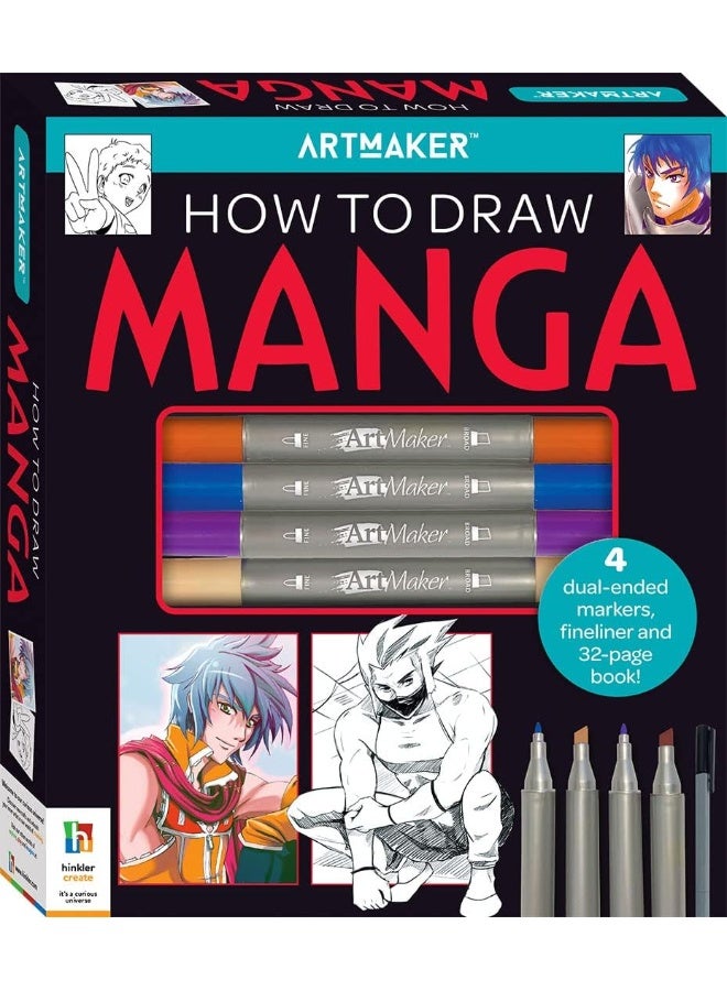 Hinkler مجموعة هينكلر لصنع الفن: كيفية رسم مانغا - Image 1