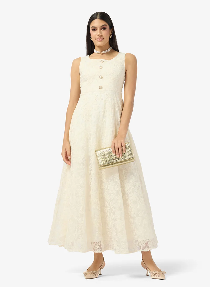 Ella  Lace A-line Dress for Women | Best Price UAE