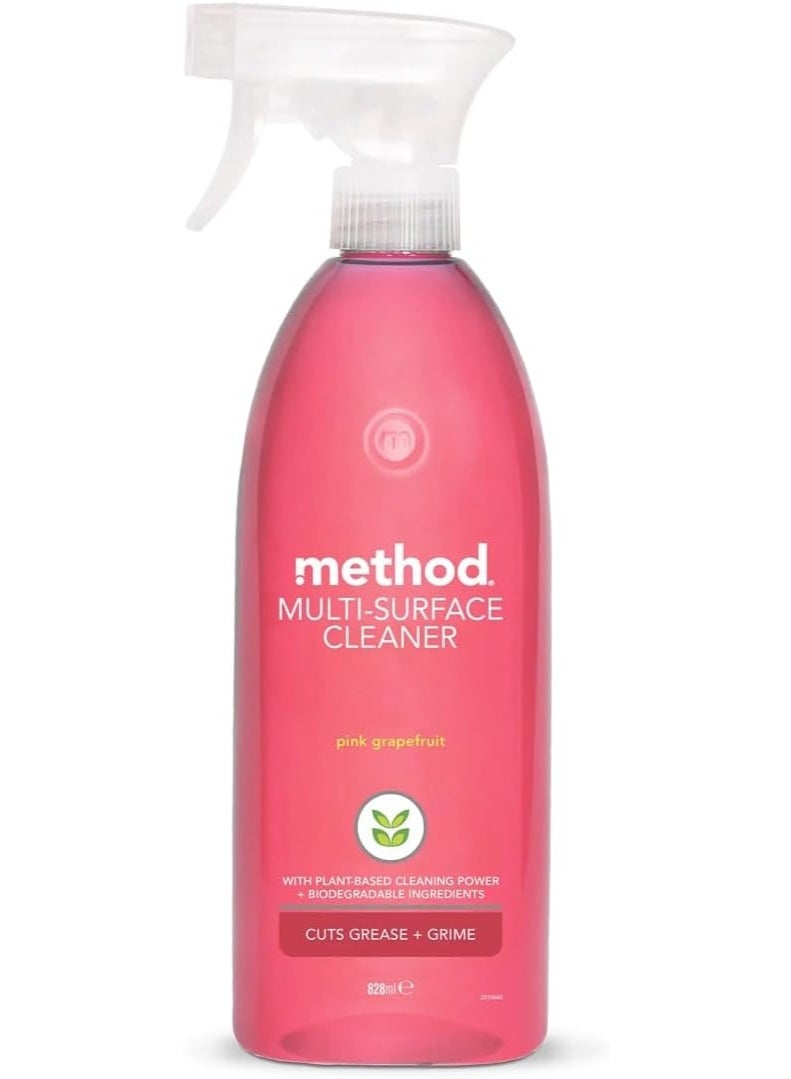 Method Multi Surface Cleaner Pink Grapefruit 828 ML - Image 1