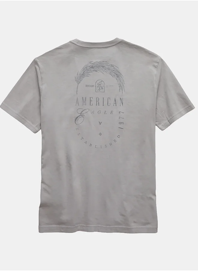 American Eagle AE Maui Short Sleeve Graphic T-Shirt