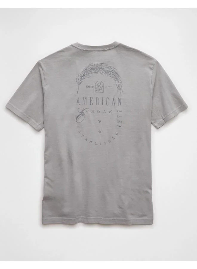 American Eagle AE Maui Short Sleeve Graphic T-Shirt