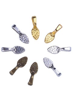BronaGrand BronaGrand 200PCS Spoon Glue on Bails for Earrings Pendants Charms Jewelry Making Crafting Mixed 4 Colors  - Image 3