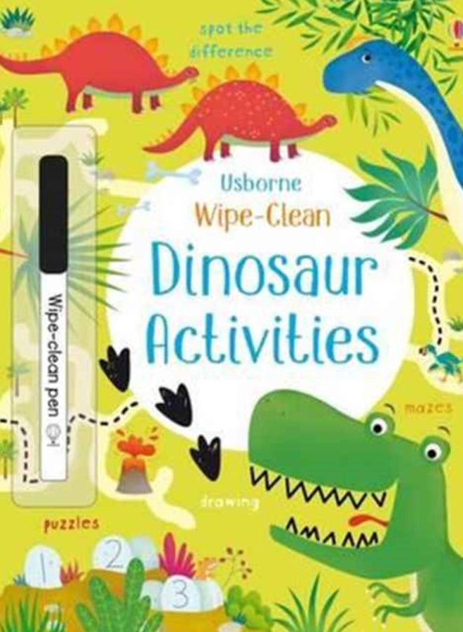 Wipe-Clean Dinosaur Activities