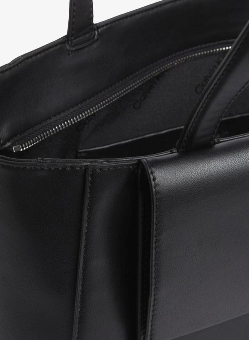 CALVIN KLEIN Monogram Logo Shopper - Image 4