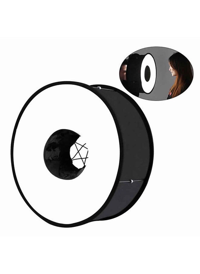 NIBEMINENT Round Style Softbox Black  - Image 1