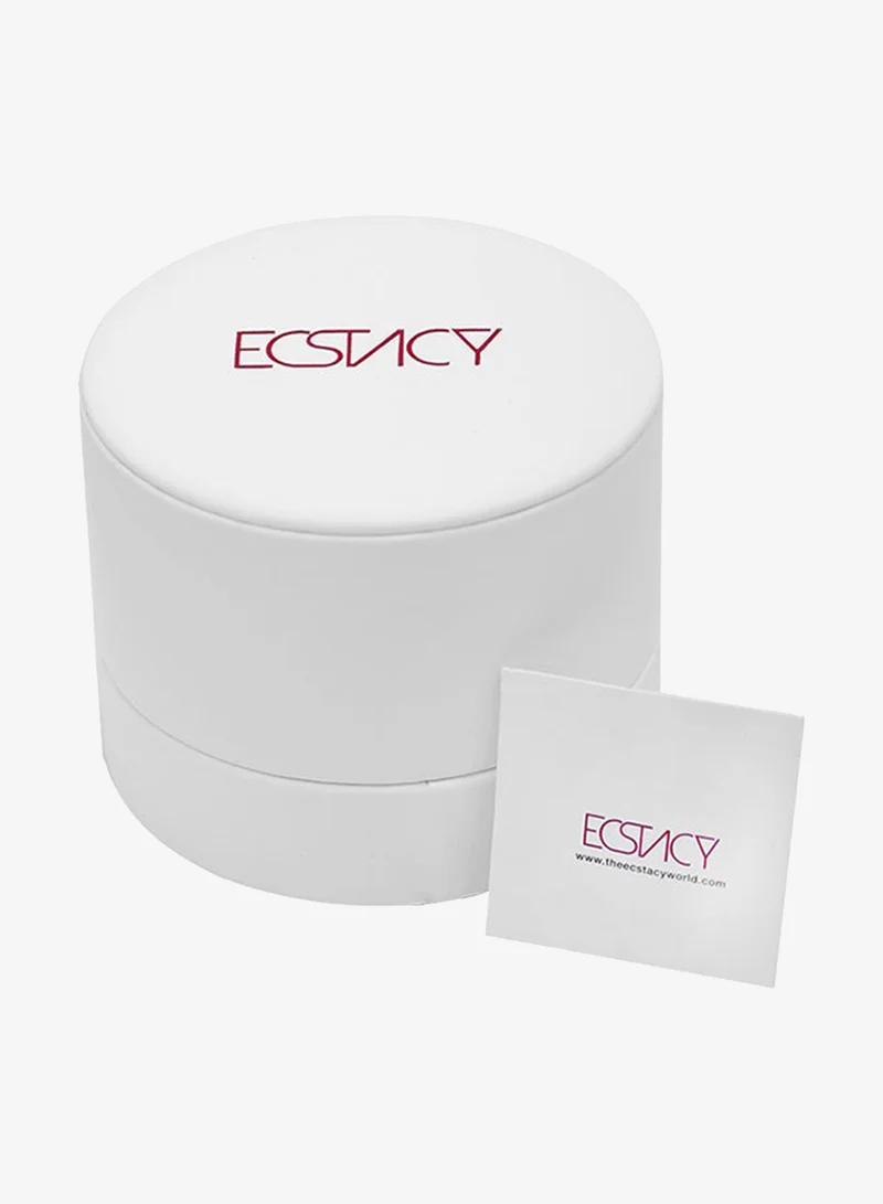 Ecstacy White Ecstacy Women's Japan Quartz Movement Watch, Analog Display and Stainless Steel Strap - E22506-SBSW, Silver for Women | Best Price UAE