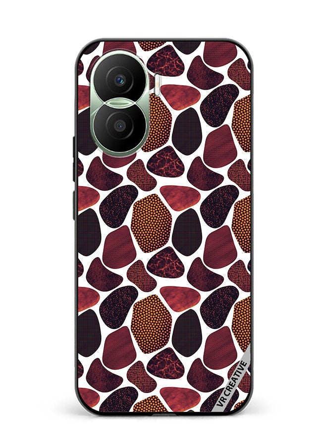VR CREATIVE Protective Case Cover For Honor Play7T Pro Texture Design Multicolour - Image 1