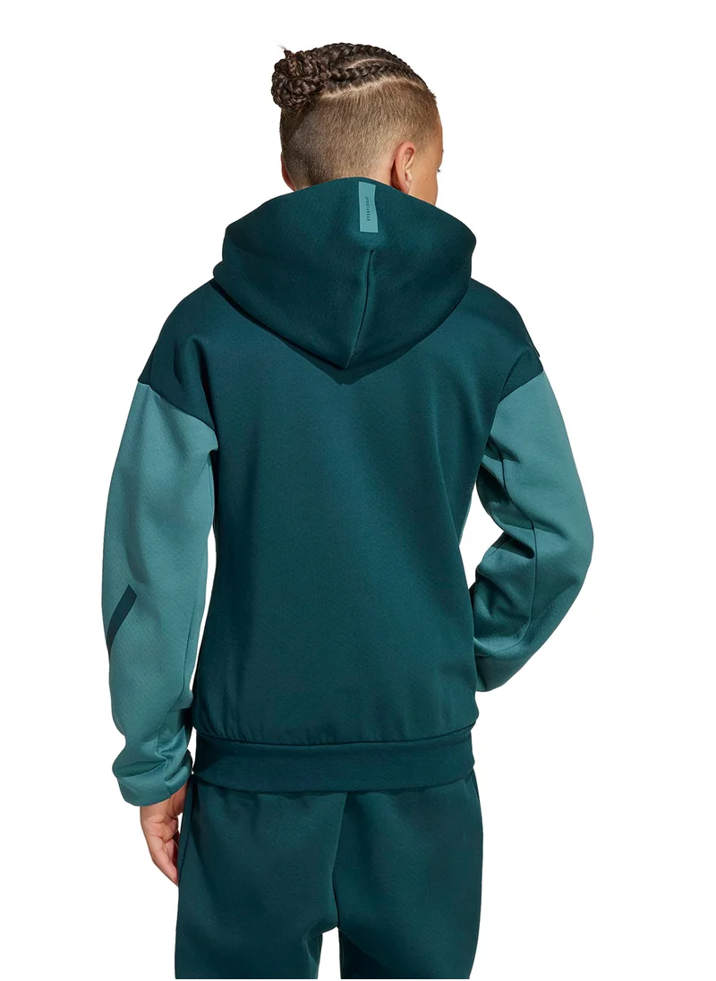 اديداس Kids Z.N.E. Colorblocked Hoodie