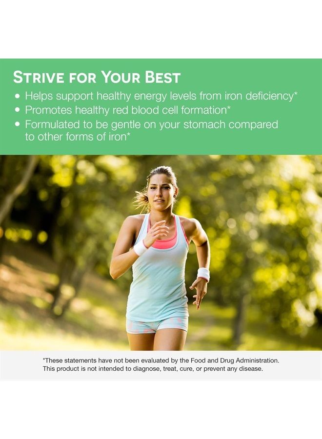 EZ Melts Dissolvable Iron Supplement 18 mg, Sugar-Free, 3-Month Supply - Image 3