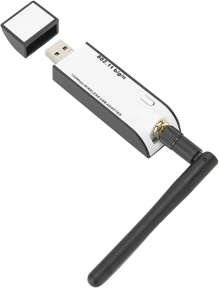 OUKA 【𝐍𝐞𝒘 𝐘𝐞𝐚𝐫 𝐆𝐢𝐟𝐭】 USB Network Card, RT3070 Intelligent Pc Material Network Card Adapter High‑Speed Transmission Flame Retardant Desktop Computers for Laptops PC Smart Tvs - Image 3