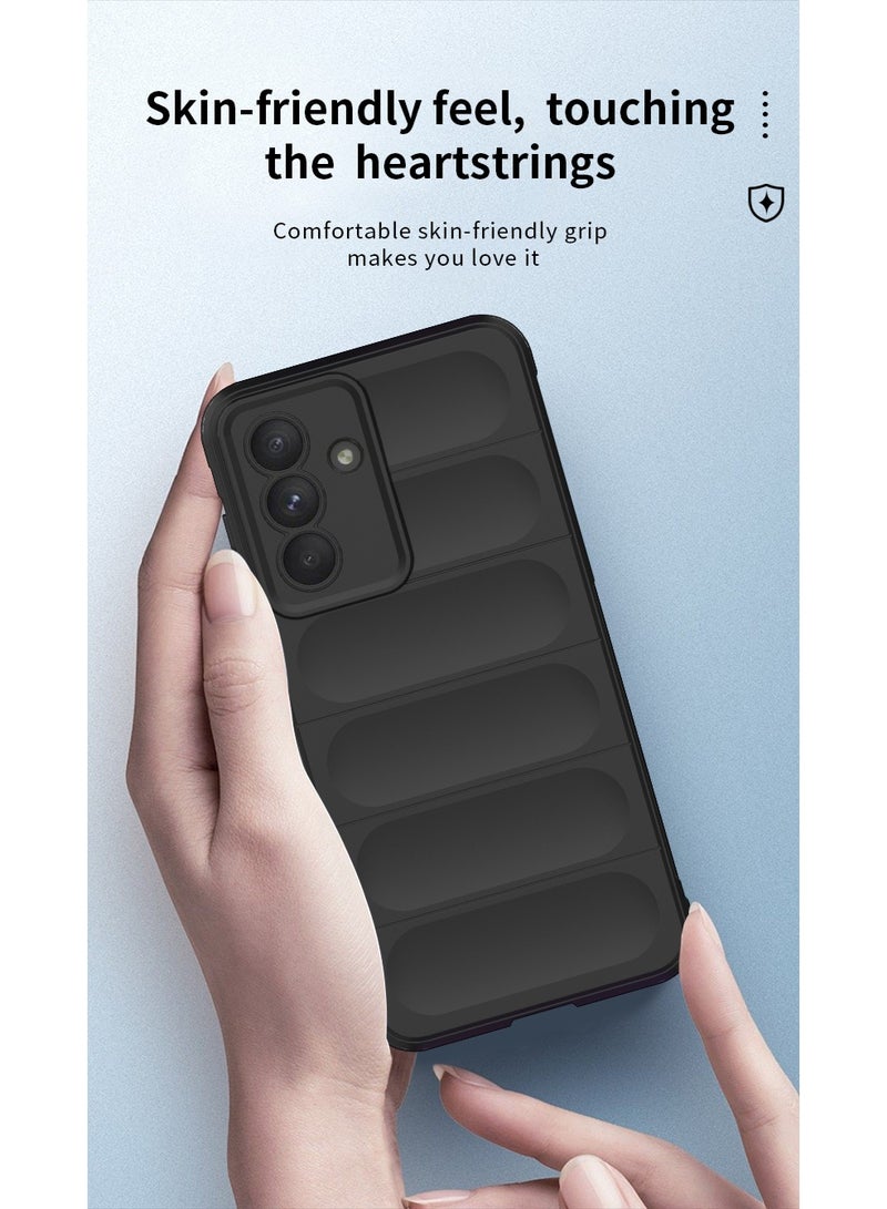 Phantom Shield Silicone Case with Anti-Scratch Soft Microfiber Lining, High Resilience Rubber Full Body Shockproof Cover Compatible with Samsung Galaxy A56 (Palm) - Image 5