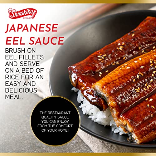 Shirakiku Japanese Sushi Sauce by Shirakiku | Sweet and Savory Authentic Asian, Cooking, Grilling, Perfect for Eel, Unagi | Non GMO| 18 oz. - Image 4